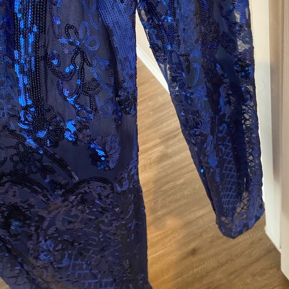 Immaculate sparkle jumpsuit from Lulu’s - Picture 9 of 9